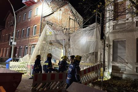 Defektes Baugerüst Defektes Baugerüst