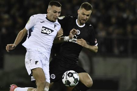 Im Elfmeterkrimi: St. Pauli wirft Hoffenheim aus dem Pokal Im Elfmeterkrimi: St. Pauli wirft Hoffenheim aus dem Pokal