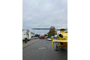 Hubschrauber Landung