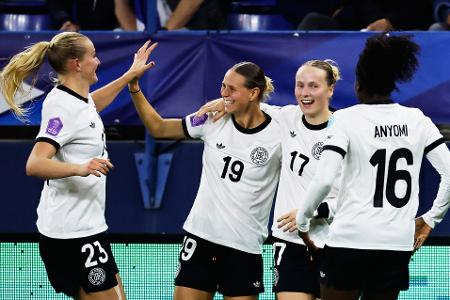 DFB-Frauen stehen nach 2:2 in Frankreich im Nations-League-Finale.