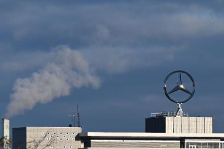 Mercedes-Benz mit Gewinneinbruch. (Foto aktuell)