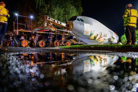 Im Spätsommer 2026 soll aus dem Flugzeug ein Restaurant mit etwa 200 Sitzplätzen entstehen.