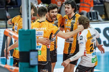 BR Volleys lösen Knoten: Erster Sieg nach Fehlstart BR Volleys lösen Knoten: Erster Sieg nach Fehlstart