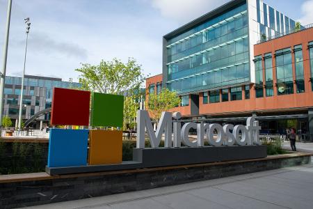 Microsoft profitiert seit Jahren von seinem Cloud-Geschäft. (Archivbild) Microsoft profitiert seit Jahren von seinem Cloud-Geschäft. (Archivbild)