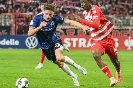 In der Verlängerung: Union besiegt Pokal-Schreck Bielefeld In der Verlängerung: Union besiegt Pokal-Schreck Bielefeld
