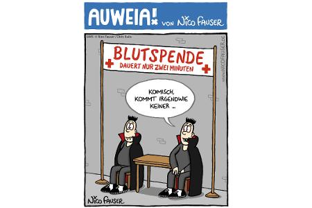 Alltäglicher Humor und Vögel AUWEIA