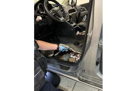 Bildquelle: Zoll
Bild: Schmuggelversteck