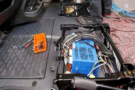 Einbau Lithiumbatterie