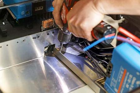 Einbau Lithiumbatterie