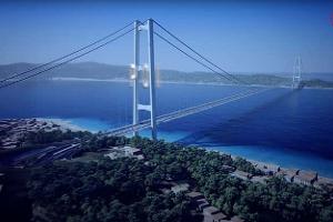 BrŸcke Ÿber Stra§e von Messina