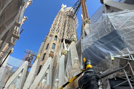 Die finale Bauphase an der Sagrada Família beginnt nun. (Archivbild) 