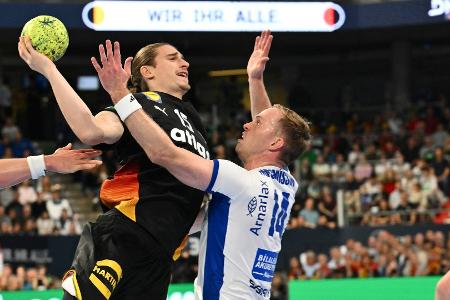 Dank starkem Knorr: Deutsche Handballer dominieren gegen Island