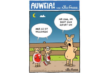 Alltäglicher Humor und Vögel AUWEIA