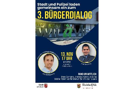 Plakat Bürgerdialog Wittlich
