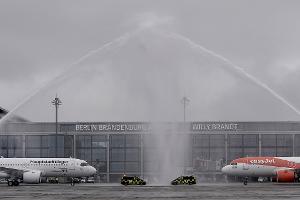 Am 31. Oktober 2020 landeten die ersten Flugzeuge am Hauptstadtflughafen BER. (Archivbild)