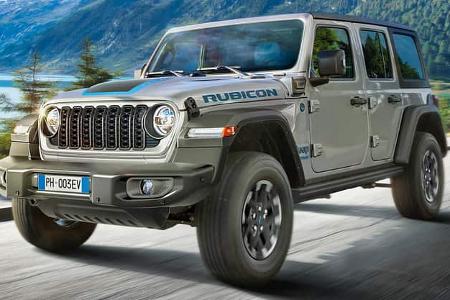 Jeep Wrangler Facelift 2024 EU-Modell Markenbaum
