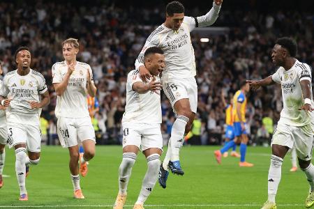 4:0 gegen Valencia: Mbappé und Real stürmen weiter voran
