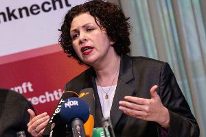 Co-Chefin Amira Mohamed Ali lässt offen, ob sie weiterhin an der Parteispitze stehen will.