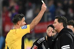 Schiri-Frust beim HSV - Schlager erklärt sich