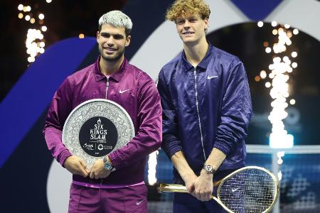 Sinner und Alcaraz bestreiten Showmatch in Südkorea