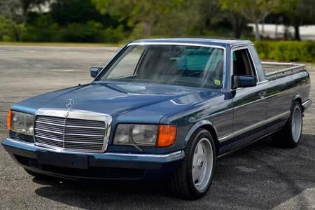 Mercedes 500 SEL W126 Pick-up