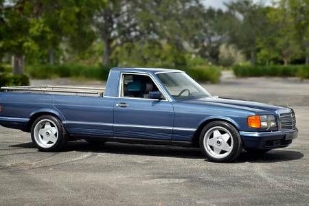 Mercedes 500 SEL W126 Pick-up