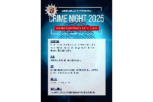Plakat Crime Night 2025
