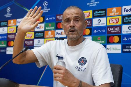 Enrique mit Respekt vor Bayern: 