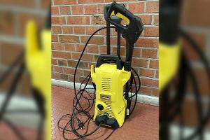 Die Polizei sucht den Eigentümer dieses Hochdruckreinigers.