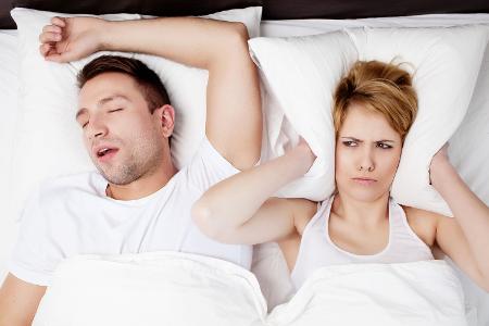 Leidensdruck durch Schnarchen