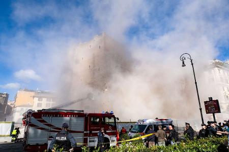 Das historische Bauwerk im Stadtzentrum wurde zum Zeitpunkt des Unglücks renoviert.