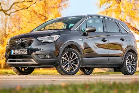 ams0319, Vergleichstest, Opel Crossland X 1.2 DI Turbo, Exterieur