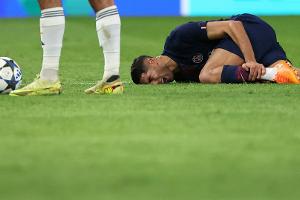 Noch keine Diagnose: Kompany denkt an Hakimi - und Musiala