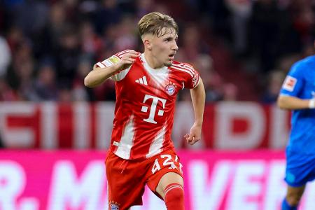 Platz 8: Lennart Karl (FC Bayern) - 25,7 Mio. Euro - Offensives Mittelfeld
