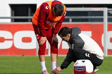 Sorge um El Mala: Shootingstar muss Training abbrechen