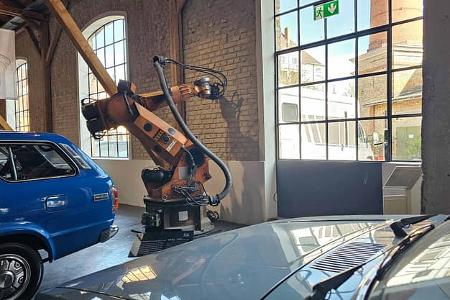 Wohnmobil, Carado T447, Mazda Museum, Augsburg