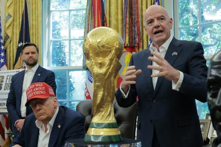 Premiere in Washington: Infantino ruft Friedenspreis ins Leben