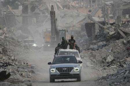 Sechs tote Geiseln befinden sich noch im Gazastreifen. 