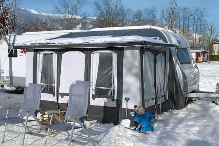 Thema des Monats: Wintercamping