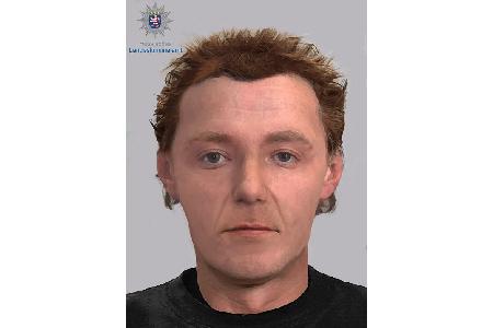 Gesichtsweichteilrekonstruktion des unbekannten Toten: Polizei bittet um Hinweise