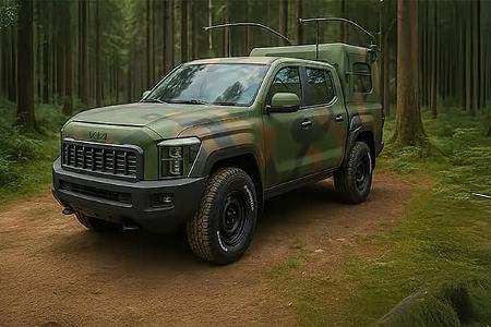 Kia Tasman Militärversion