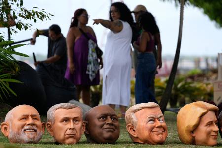 In Belém ist Platz für Protest – ein deutlicher Unterschied zu vergangenen Klimakonferenzen.