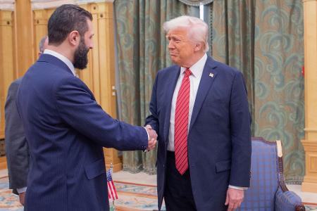 Syriens Übergangspräsident al-Scharaa wird am Montag im Weißen Haus erwartet. (Archivbild)