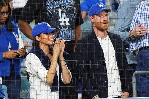 Beim Spiel der L.A. Dodgers gegen die Toronto Blue Jays hatten Harry und Meghan deutlich ihre Unterstützung für das Team aus Los Angeles gezeigt. (Archivbild)