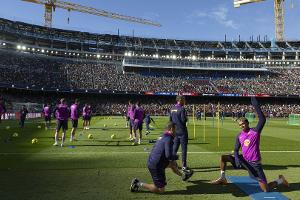 Barca trainiert im Camp Nou - Rückkehr schon im November?