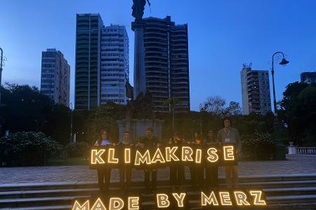 Nicht alle sind mit der Klimapolitik von Bundeskanzler Merz einverstanden.