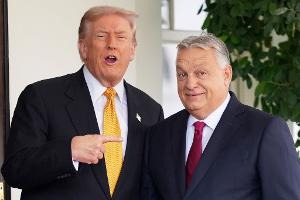 Trump und Orban sind in vielen Fragen einer Meinung.