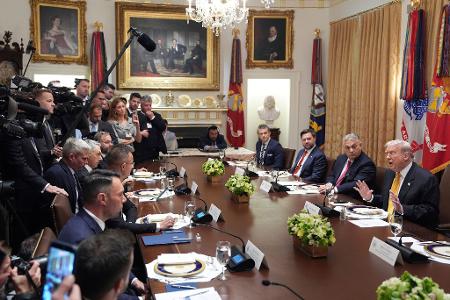 Die beiden Regierungschefs sprachen unter anderem über Energiehandel. 