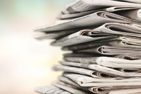 Allzweckmaterial Zeitungspapier