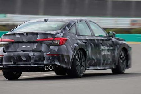 Honda Civic Next Generation Hybridantrieb Prototyp Erlkönig